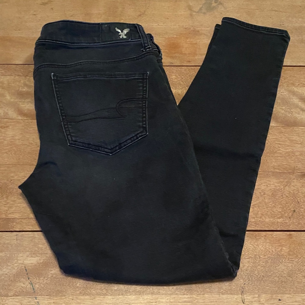 Black AEO Jeggings